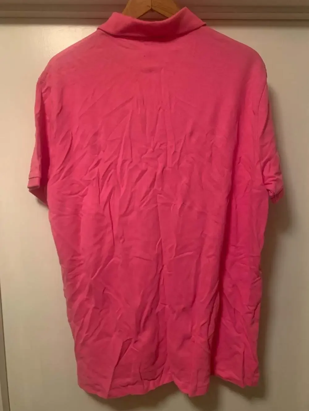 Polo Ralph Lauren Custom Slim Fit Mesh Polo Shirt in Pink/Green NWT
